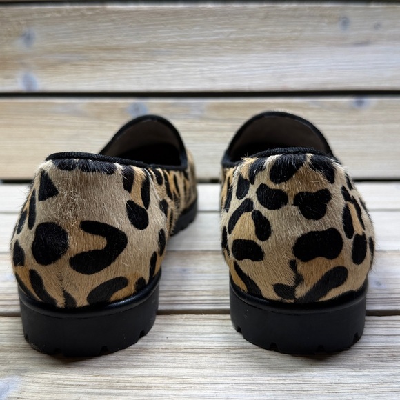 Me Too Cairo Slip-on Cow Fur Leather Loafers Shoes ~ Size 7.5M - Picture 7 of 9